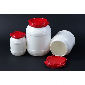 Faß mit Schraubdeckel, aus HDPE, 6,4 Liter 